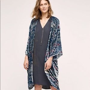 ANTHROPOLOGIE Moonlight Waves Kimono